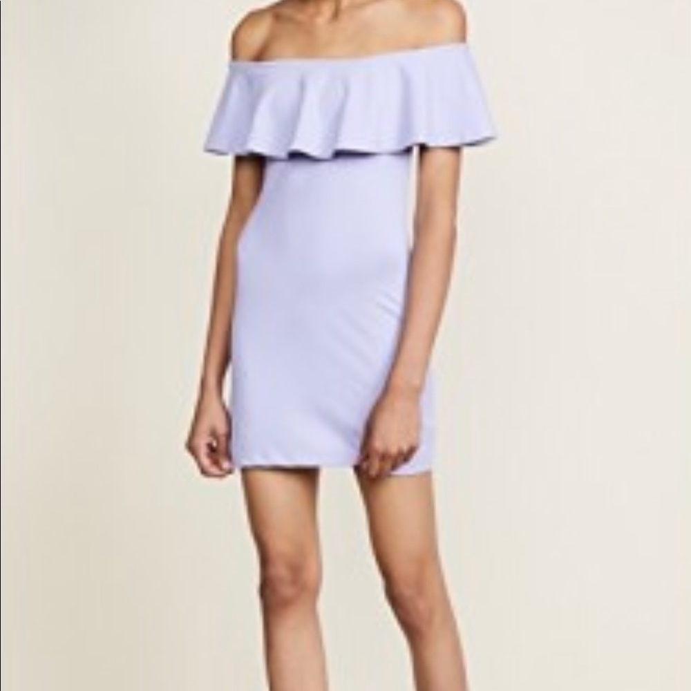 Susana Monaco off the shoulders dress